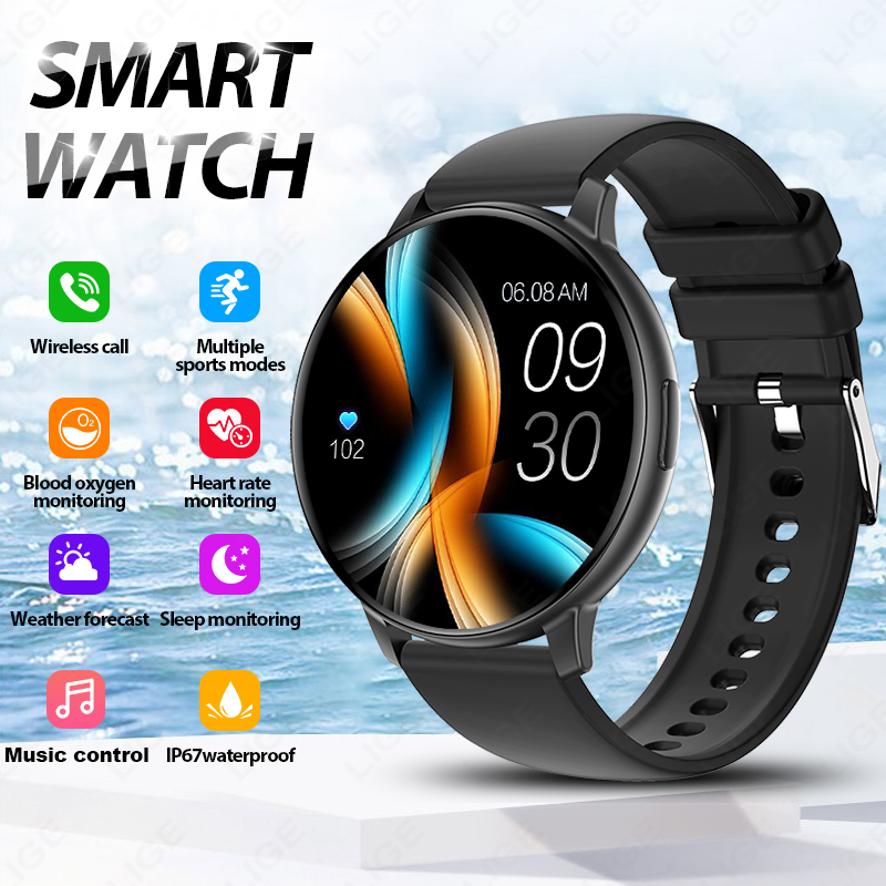 Watches Ladies Smartwatch - Смарт-часы LIGE New 1.43 дюйма с