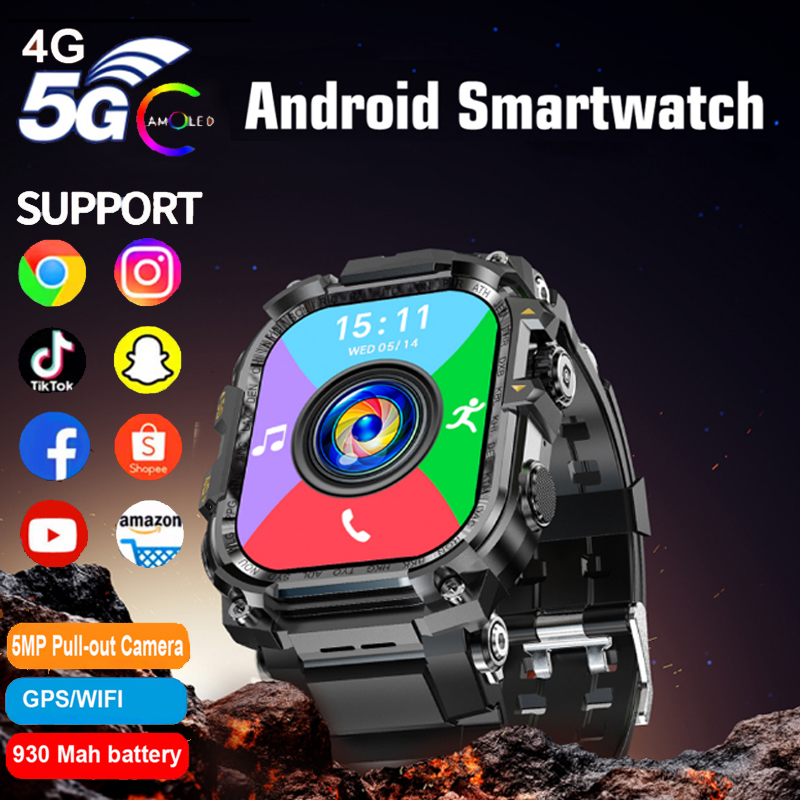 Smartwatch Watches For Women With Gps - 4G Android Мужчины Женщины Смарт-часы Мужчины
