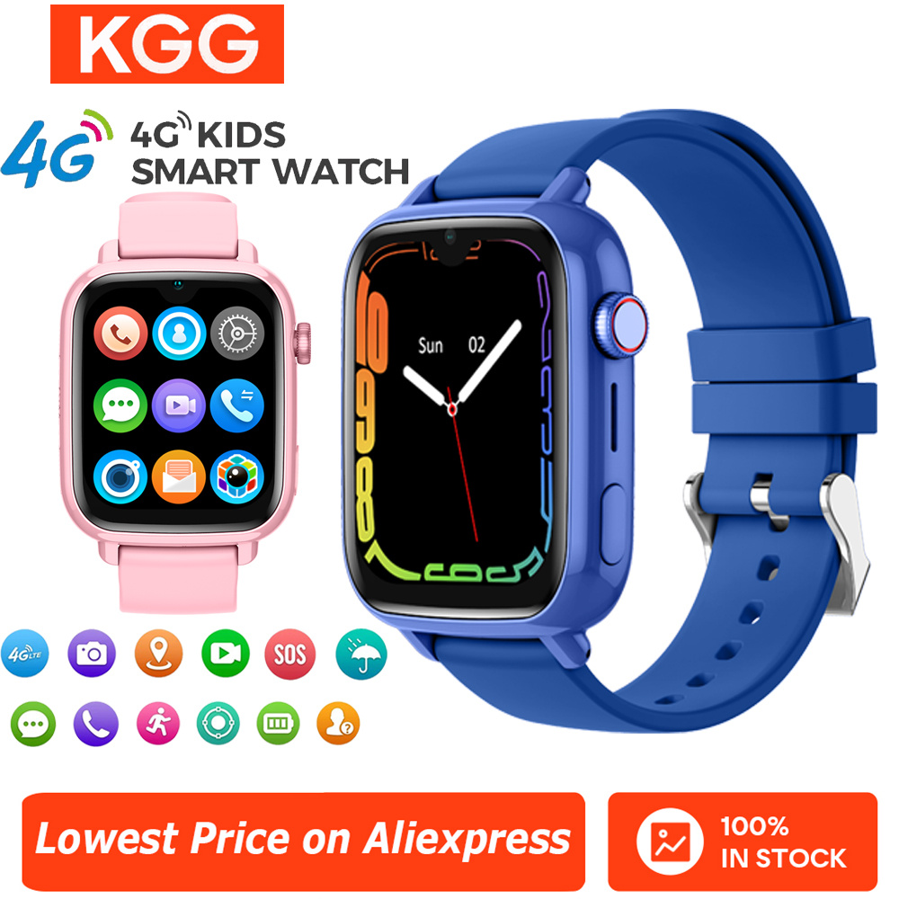 Smartwatch Watches For Kids With Gps - 4G Смарт-часы Детские часы для телефона