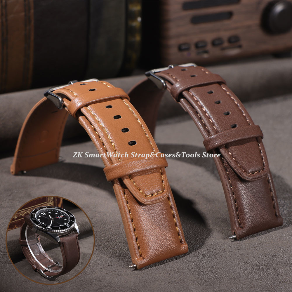 Smartwatch Vintage Watches For Women - Кожаный ремешок для часов 22 мм