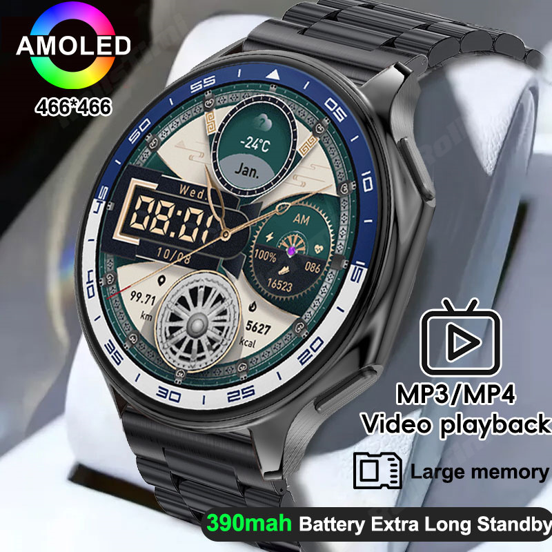 Timex Watches Smartwatch - 1,43 AMOLED Смарт-часы 3D Surround Vision