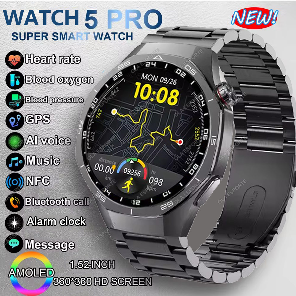 Smartwatch Watches For Women With Gps - Новые умные часы Watch 5 Pro