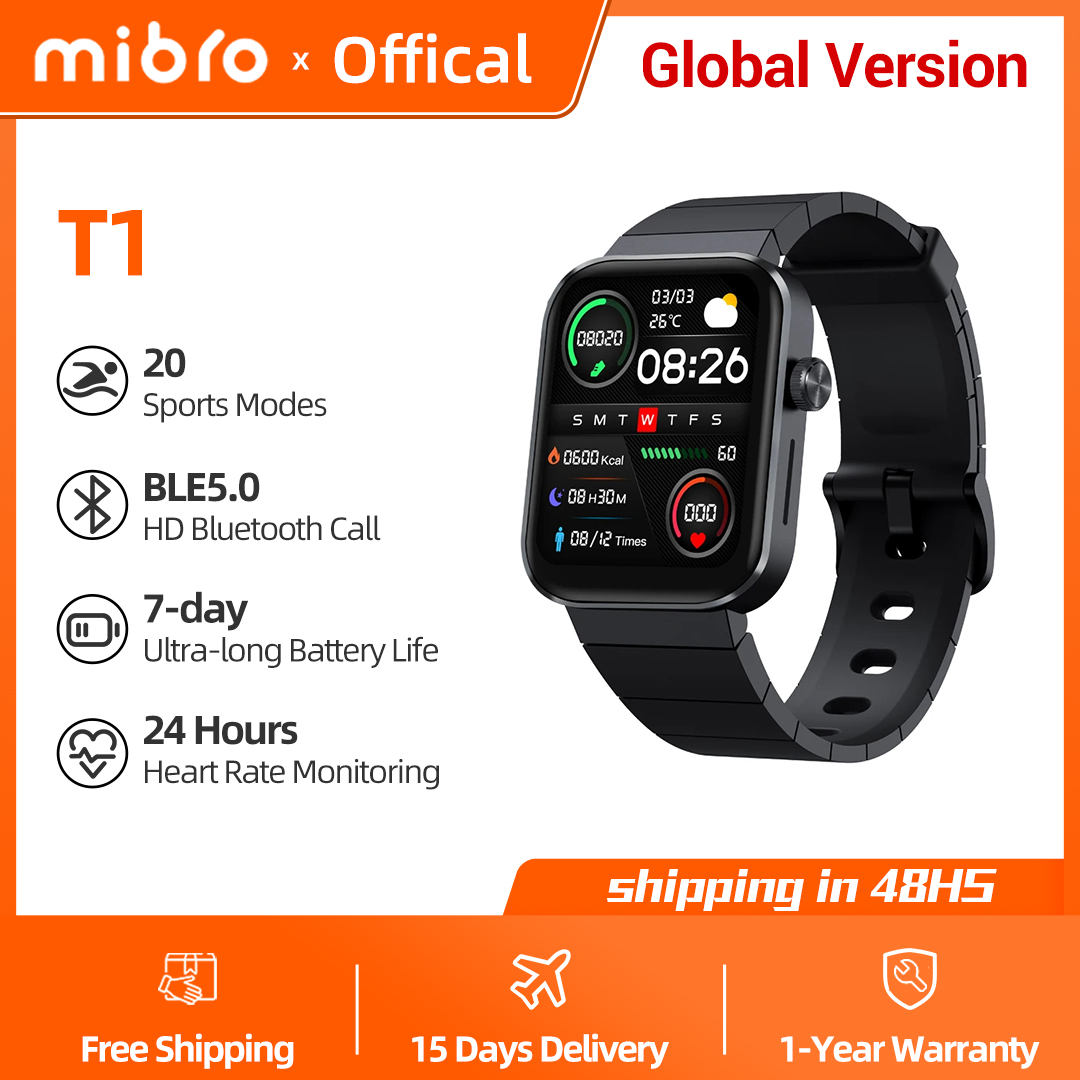 Smartwatch Watches Price - Mibro Watch T1 Global 1.6 -
