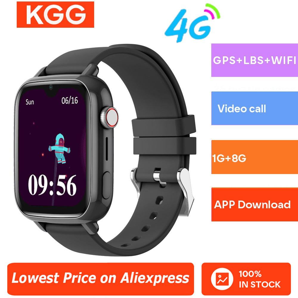 Smartwatch Watches For Kids - Смарт-часы 4G, детские видеовызовы, SOS-камера, монитор,