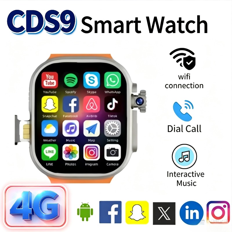 Smartwatch Watches For Women With Gps - 4G CDS9 – умные часы на