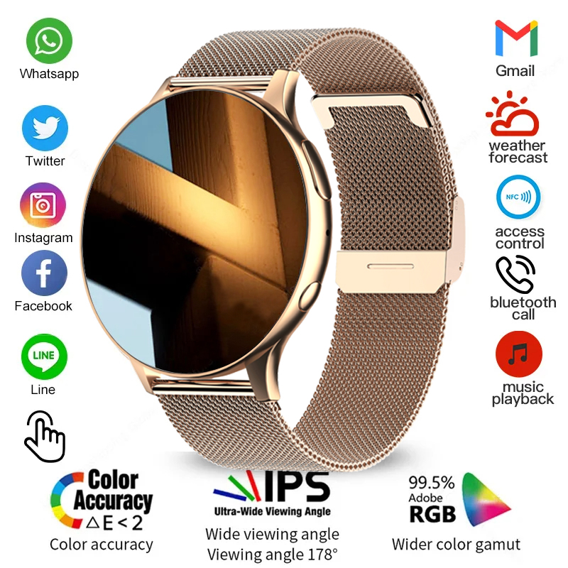 Watches Ladies Smartwatch - Смарт-часы 2026 для женщин с функцией