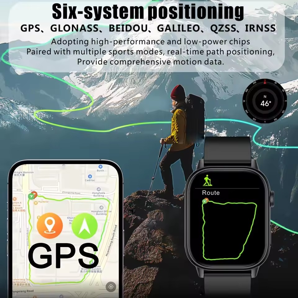 2025 Новые уличные военные GPS – обзор и цена Smartwatch Watches For Women With Gps