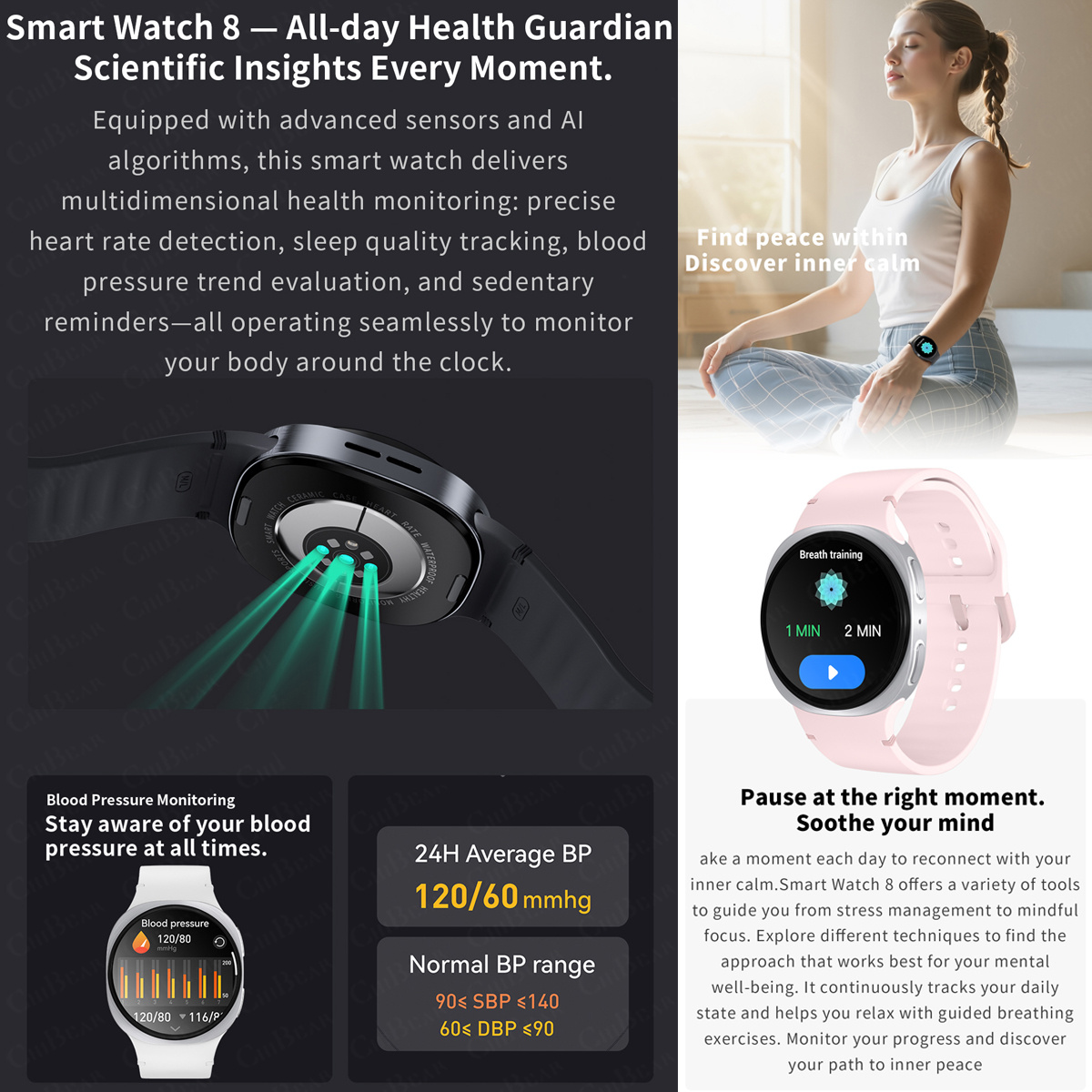 Новые смарт-часы 2026 года: 8  – обзор и цена Smartwatch Watches For Women With Gps
