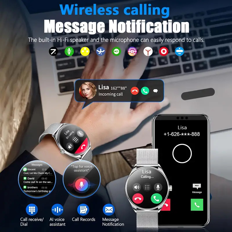 Новые ультратонкие умные часы  – обзор и цена Watches Ladies Smartwatch