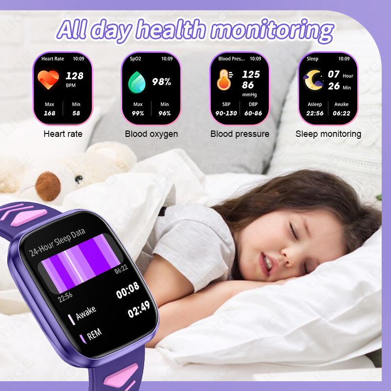 Новые детские умные часы 2026  – обзор и цена Smartwatch Watches For Girls