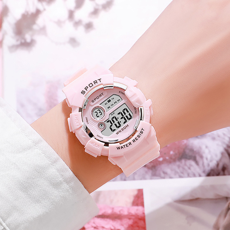 Модные детские часы, светящиес – обзор и цена Smartwatch Digital Watches For Kid Girl