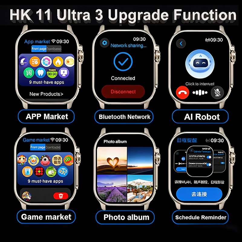 Новые часы HK10 Upgrade HK11 U – обзор и цена Smartwatch Watches For Women With Gps