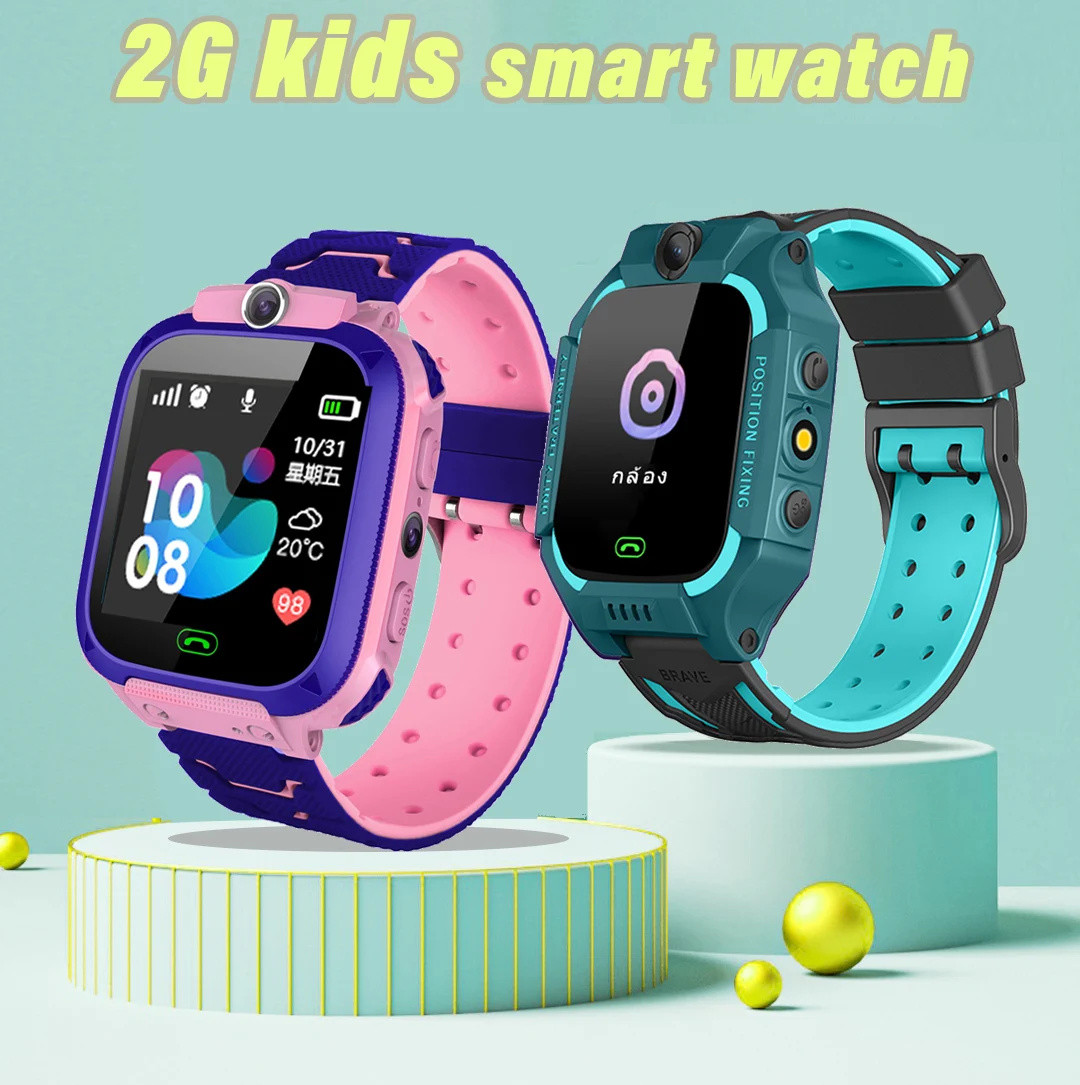 Q12 Детские Смарт-часы 2G SOS- – обзор и цена Smartwatch Watches For Kids