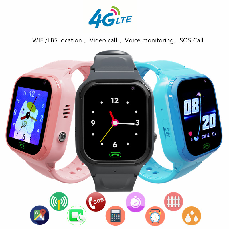 4G Детские Смартфонные Часы Ви – обзор и цена Smartwatch Digital Watches For Kid Girl
