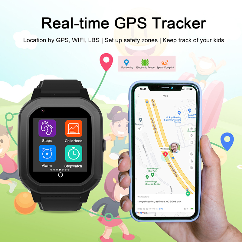 Wonlex 4G Смарт-часы Детские в – обзор и цена Smartwatch Watches For Kids With Gps