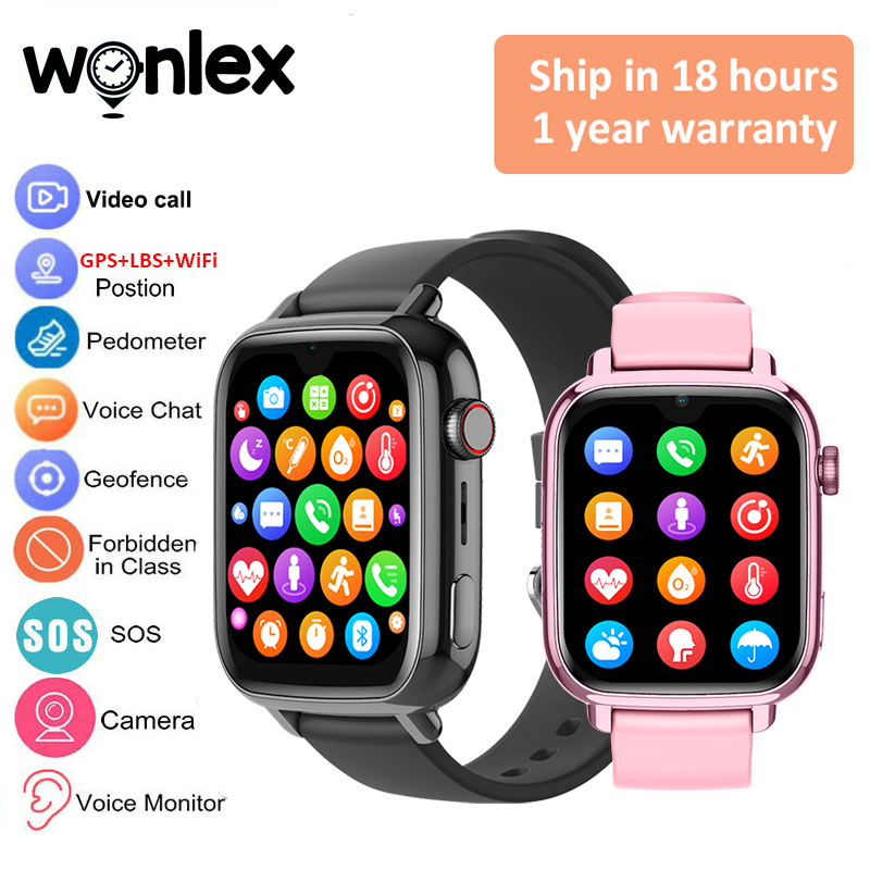 Wonlex KT34 Детские умные часы – обзор и цена Smartwatch Watches For Kids With Gps