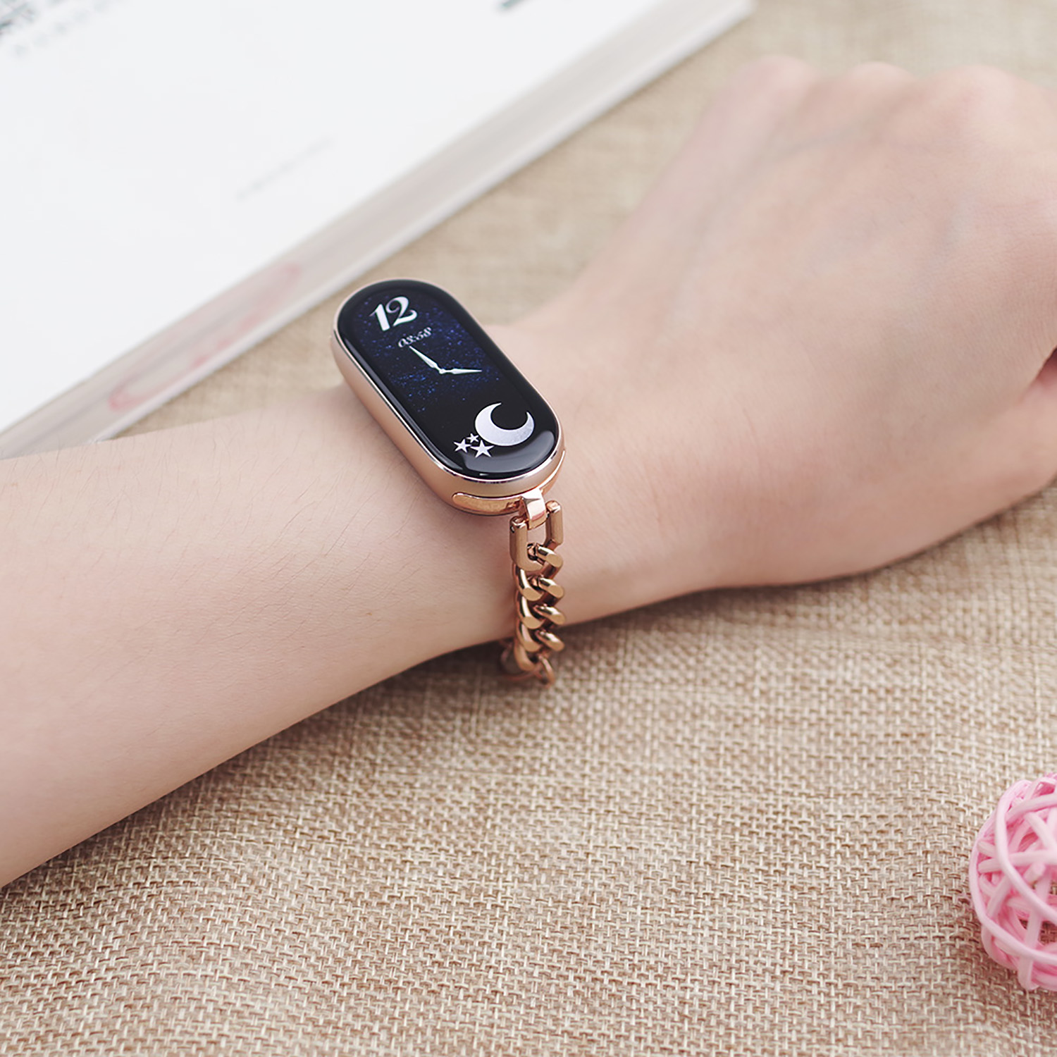 Ремешок-цепочка для Mi Band 11 – обзор и цена Watches Ladies Smartwatch