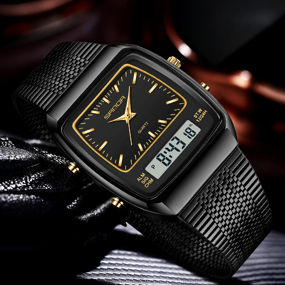 Часы SANDA для мужчин, водонеп – обзор и цена Timex Watches Smartwatch