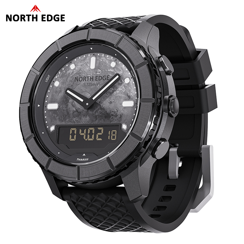 NORTH EDGE THARSIS Мужские циф – обзор и цена Altimeter Compass Watch