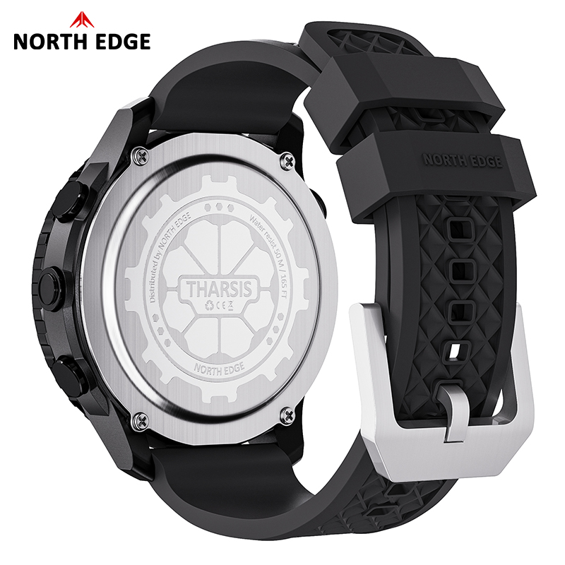 NORTH EDGE THARSIS Мужские циф – обзор и цена Altimeter Compass Watch