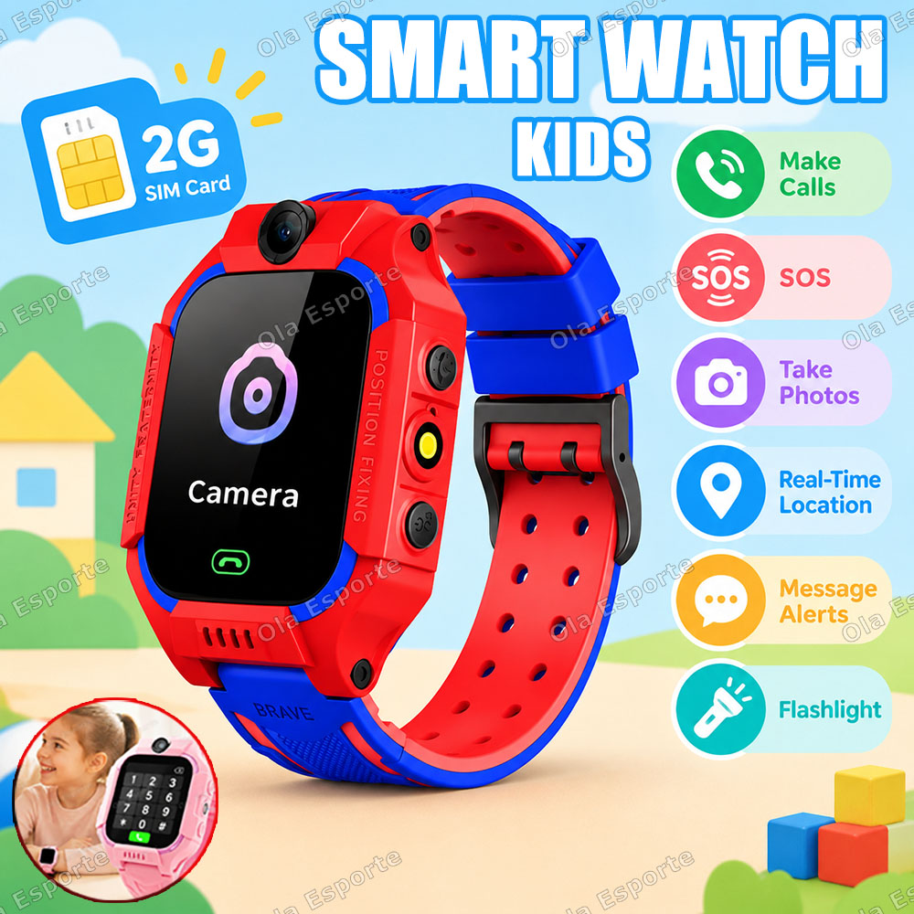 2027 Новые детские умные часы  – обзор и цена Smartwatch Watches For Kids With Gps