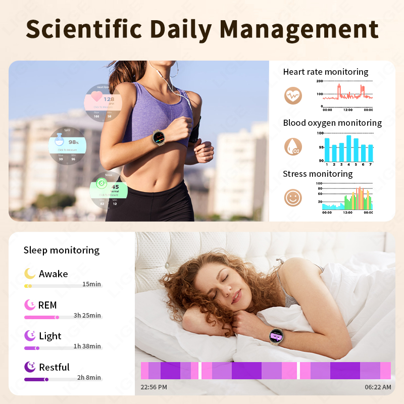 LIGE GPS Смарт-часы Мониторинг – обзор и цена Smartwatch Watches For Women With Gps