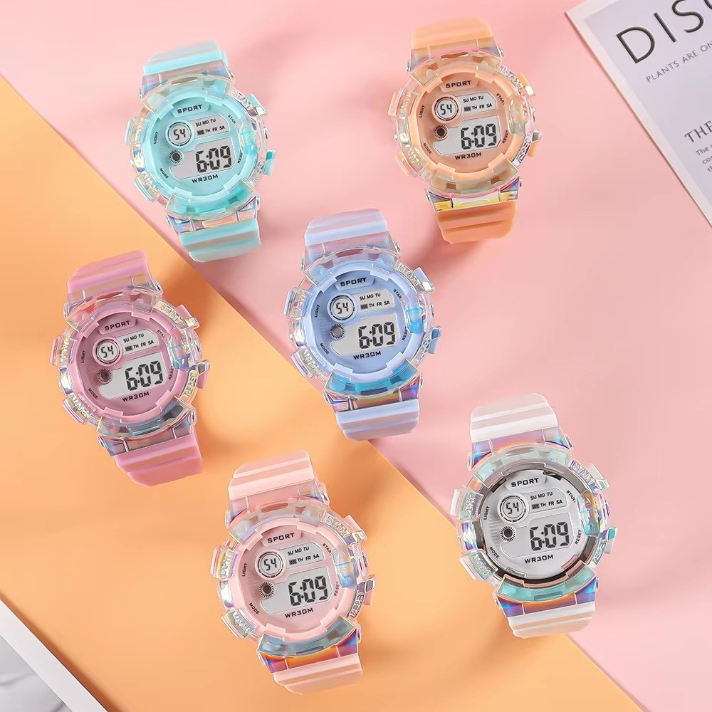 Водонепроницаемые спортивные ч – обзор и цена Smartwatch Digital Watches For Kid Girl