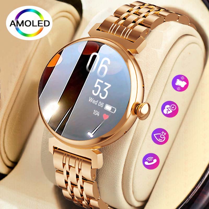 1,04-дюймовый AMOLED-экран, мо – обзор и цена Watches Ladies Smartwatch