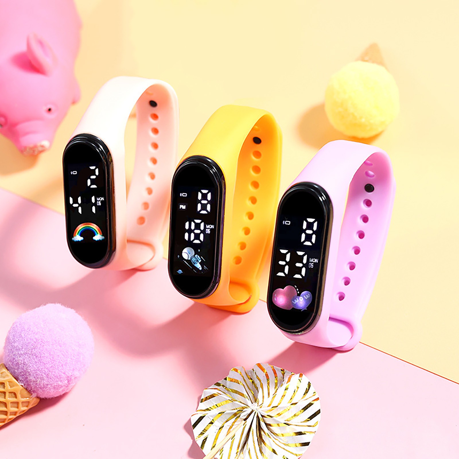 Детские часы, подарок на день  – обзор и цена Smartwatch Digital Watches For Kid Girl