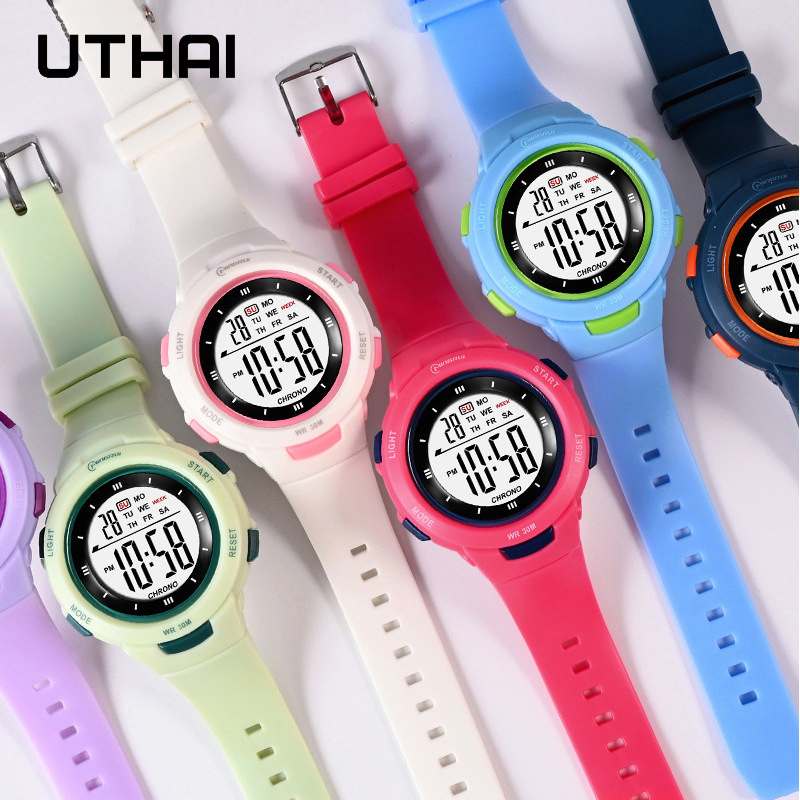 Детские часы UTHAI, спортивные – обзор и цена Smartwatch Watches For Kids